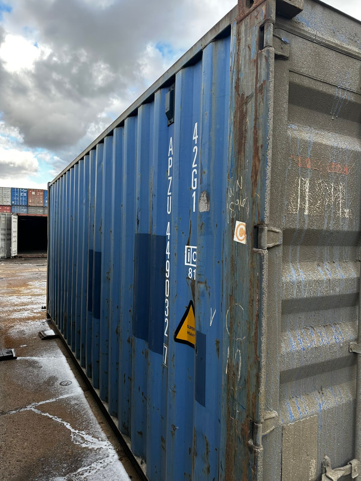 Морской контейнер APZU4490327